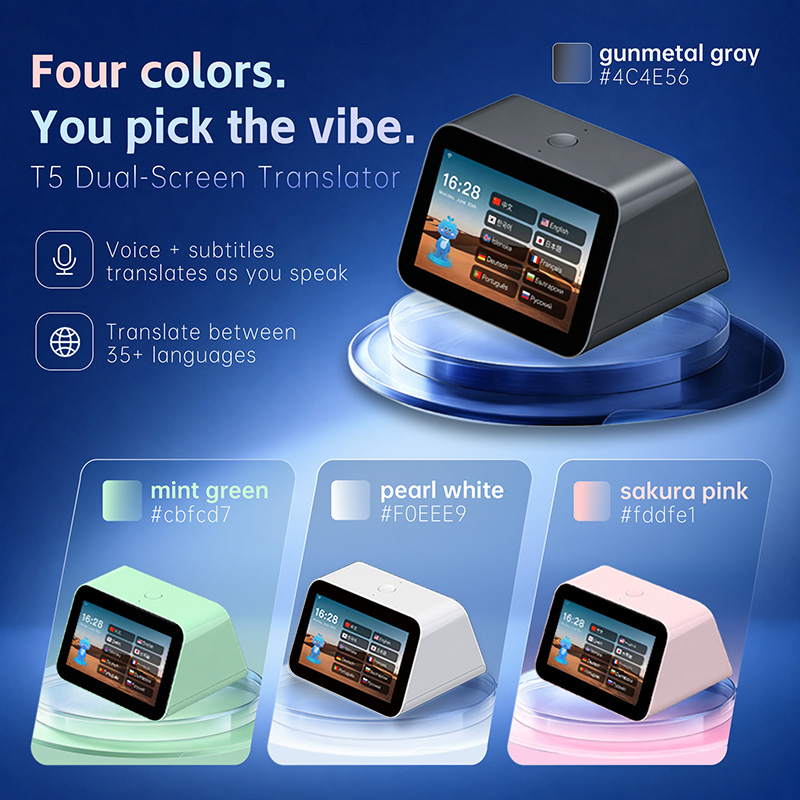 5 inch Dual screen translator